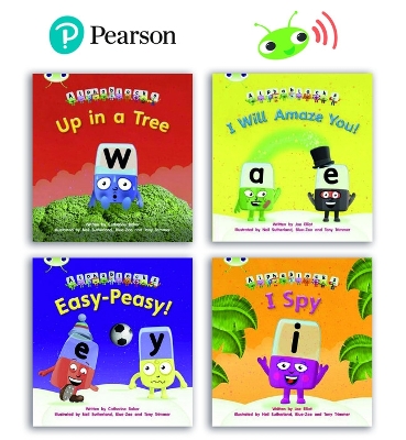 Learn to Read at Home with Bug Club Phonics Alphablocks: Phase 5 - Year 1,  term 2 (4 fiction books)