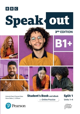 Speakout 3ed B1plus Students Book and eBook with Online Practice Split 1 3rd edition