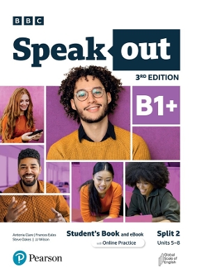 Speakout 3ed B1plus Students Book and eBook with Online Practice Split 2 3rd edition