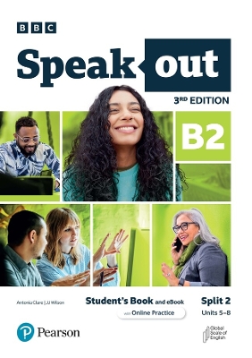 Speakout 3ed B2 Students Book and eBook with Online Practice Split 2 3rd edition