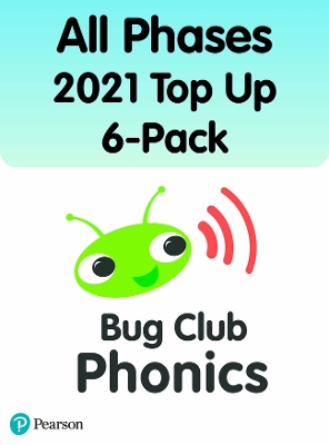 Bug Club Phonics All Phases 2021 Top Up 6-Pack (276 books)