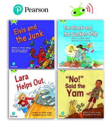 Learn to Read at Home with Bug Club Phonics: Phase 4 - Reception Term 3 (4  fiction books)