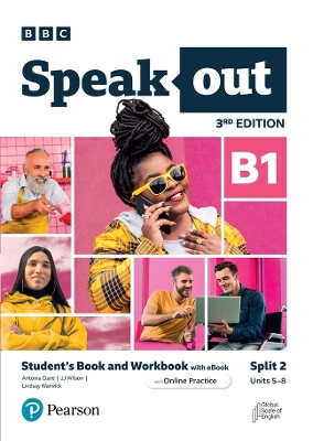 Speakout 3ed B1 Student's Book and Workbook with eBook and Online Practice  Split 2 3rd edition