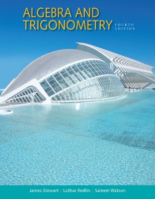 Bundle: Algebra and Trigonometry, 4th plus Webassign Printed Access Card for  Stewart/Redlin/Watson's Algebra and Trigonometry, 4th Edition, Single-Term 4th ed.