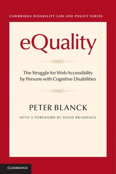eQuality: The Struggle for Web Accessibility by Persons with Cognitive Disabilities