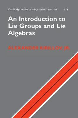 Introduction to Lie Groups and Lie Algebras