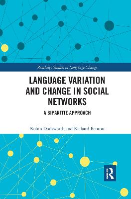 Language variation and change in social networks: A bipartite approach