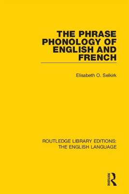 Phrase Phonology of English and French