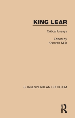 King Lear: Critical Essays