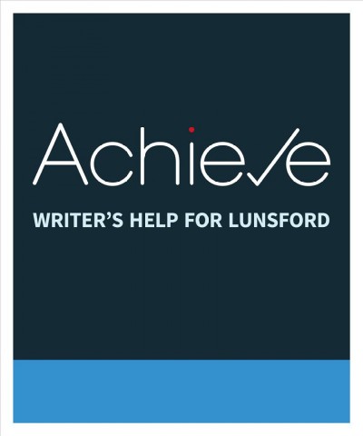 Achieve Writer's Help for Lunsford (1-Term Access) 3rd ed.