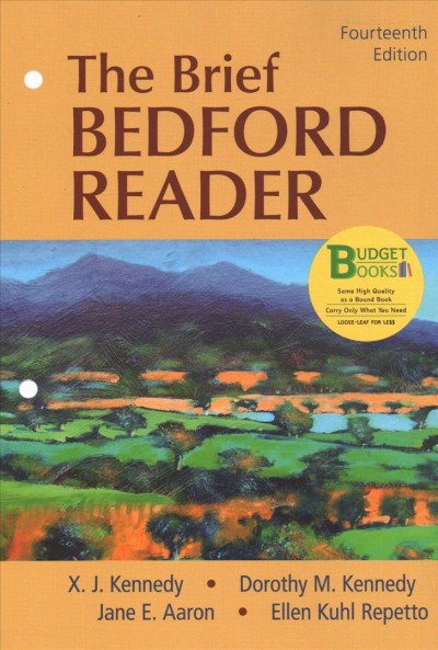 Loose-Leaf Version for the Brief Bedford Reader 14e & Documenting Sources in  APA Style: 2020 Update 14th ed.