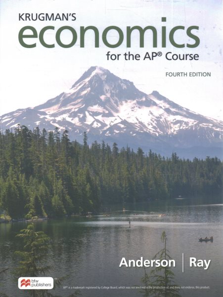 Krugman's Economics for the Ap(r) Course 4th ed.