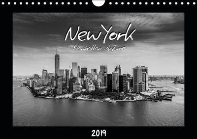 NEW YORK - Manhattan skyline 2019 2019: View on NEW YORK City from skyscrapers, bridges and helicopters 4th edition