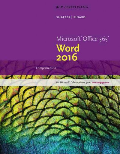 New Perspectives Microsoft Office 365 & Word 2016: Comprehensive, Loose-Leaf Version