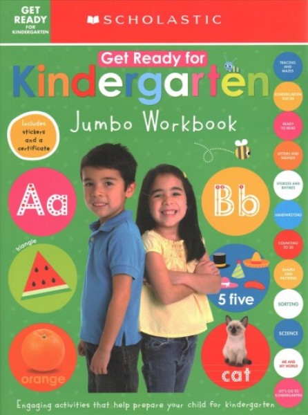 Get Ready for Kindergarten Jumbo Workbook CSM STK WK