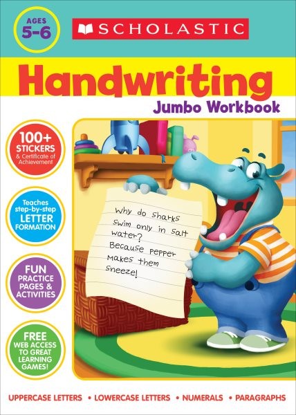 Scholastic Handwriting Jumbo Workbook Workbook