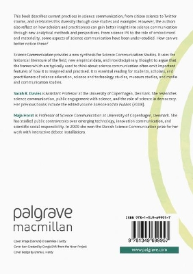 Science Communication: Culture, Identity and Citizenship 2016 ed.