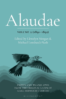 Alaudae Volume 2 (18911892): The Original Latin Text of Karl Heinrich Ulrichs, with English Translation  and Explanatory Notes