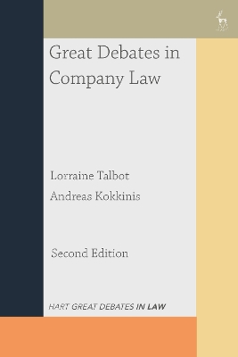 Great Debates in Company Law 2nd edition