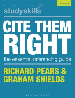 Cite Them Right 12th edition