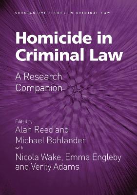 Homicide in Criminal Law: A Research Companion