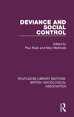Deviance and Social Control