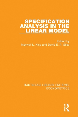 Specification Analysis in the Linear Model