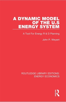 Dynamic Model of the US Energy System: A Tool For Energy R & D Planning
