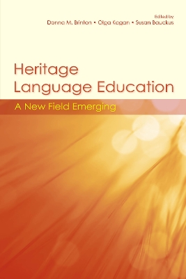 Heritage Language Education: A New Field Emerging