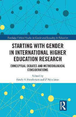 Starting with Gender in International Higher Education Research: Conceptual Debates and Methodological Considerations