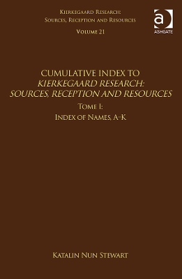 Volume 21, Tome I: Cumulative Index: Index of Names, A-K