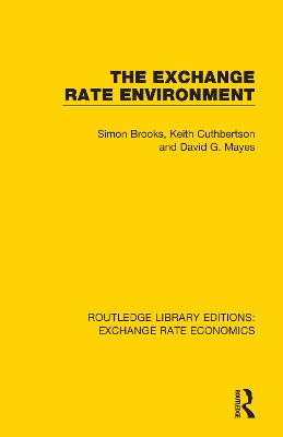 Exchange Rate Environment