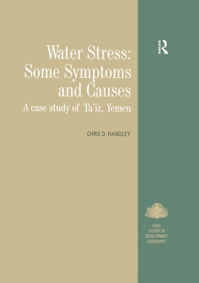 Water Stress: Some Symptoms and Causes: A Case Study of Ta'iz, Yemen