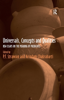 Universals, Concepts and Qualities: New Essays on the Meaning of Predicates
