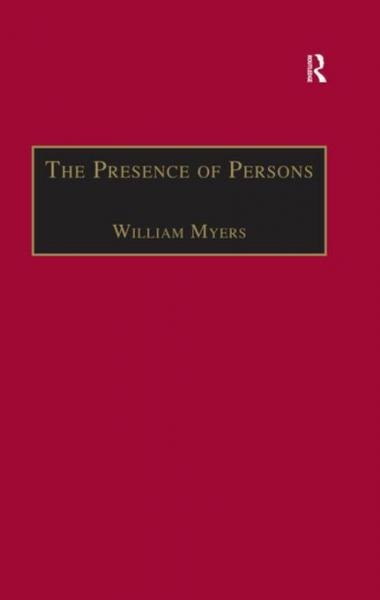Presence of Persons: Essays on Literature, Science and Philosophy in the Nineteenth Century