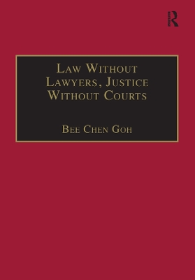 Law Without Lawyers, Justice Without Courts: On Traditional Chinese Mediation
