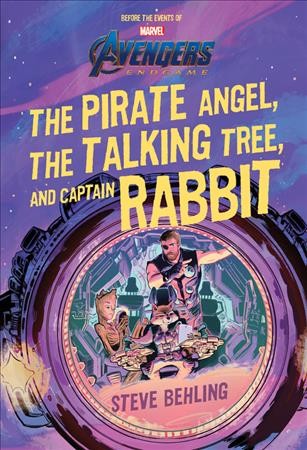 Avengers: Endgame the Pirate Angel, the Talking Tree, and Captain Rabbit Media tie-in