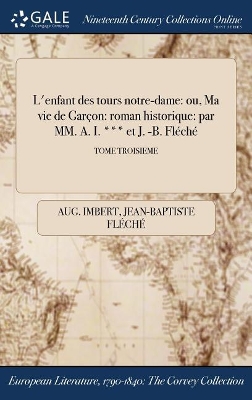 L'Enfant Des Tours Notre-Dame: Ou, Ma Vie de Garcon: Roman Historique: Par MM. A. I. *** Et J. -B. Fleche;  Tome Troisieme