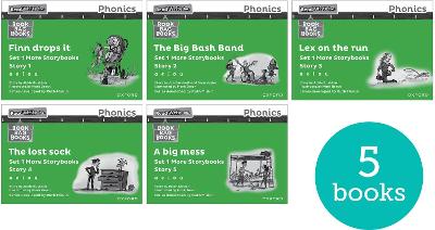 Read Write Inc. Phonics: Green Set 1 More Black & White Storybooks (Pack of 5) 1