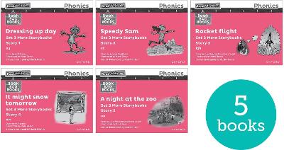 Read Write Inc. Phonics: Pink Set 3 More Black & White Storybooks (Pack of 5) 1