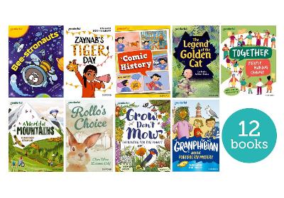 Readerful: Oxford Reading Levels 12-13: Independent Library Singles Pack A  (Pack of 12)