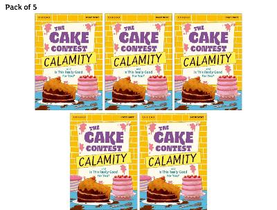 Read Write Inc. Fresh Start Readers: Book 9: The Cake Contest Calamity & Is  This Really Good For You? - Pack of 5