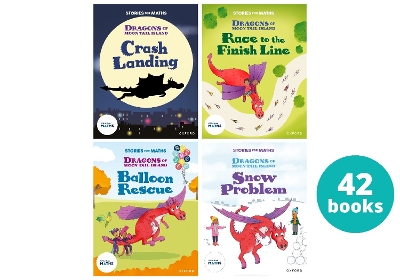Stories for Maths: KS1: Dragons of Moontail Island (42 book pack)