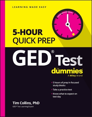 GED Test 5-Hour Quick Prep For Dummies 10th edition