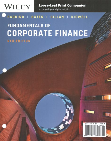Fundamentals of Corporate Finance 6 LSLF