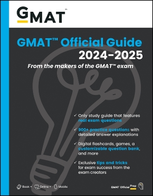 GMAT Official Guide 2024-2025: Book plus Online Question Bank 2nd edition