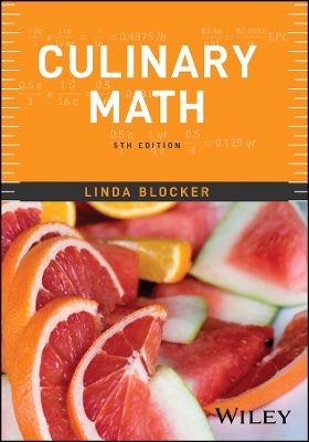Culinary Math 5th edition