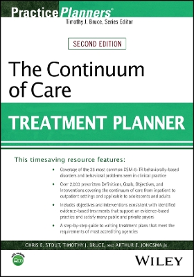 Continuum of Care Treatment Planner 2nd edition
