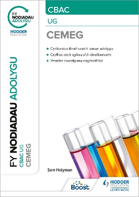 Fy Nodiadau Adolygu: CBAC Cemeg UG (My Revision Notes: WJEC/Eduqas AS/A-Level Year 1 Chemistry)