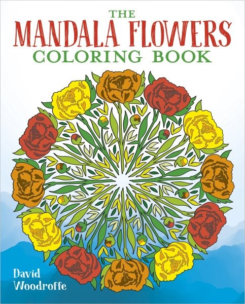 Mandala Flowers Coloring Book